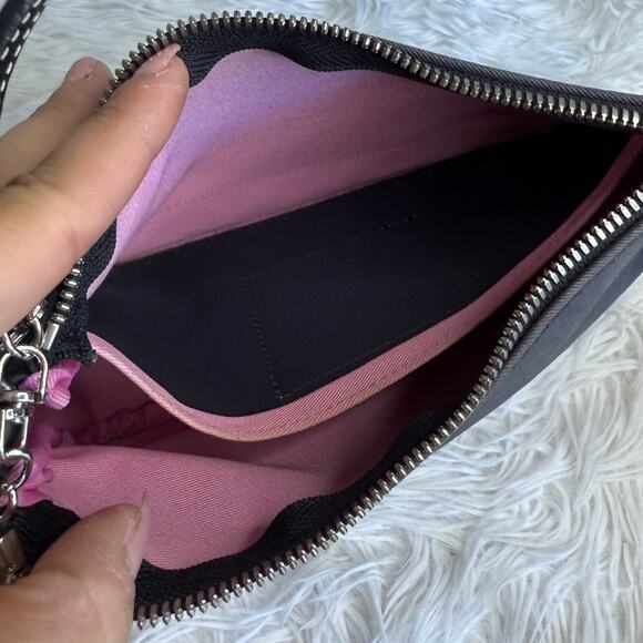 y2k COACH Vintage Mini Demi Hampton 7769 Mini Purse Shoulder Bag - Picture 10 of 12